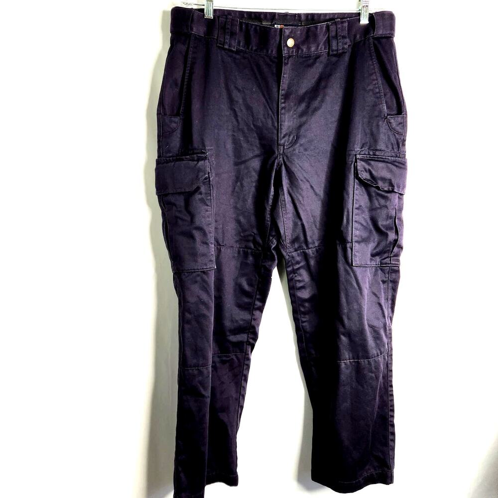 5.11 Tactical Series Charcoal Gray Cargo Pants Hiking Workwear Size 38x30